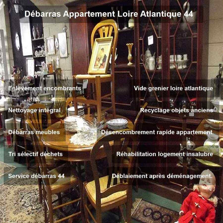 Debarras appartement loire atlantique 45