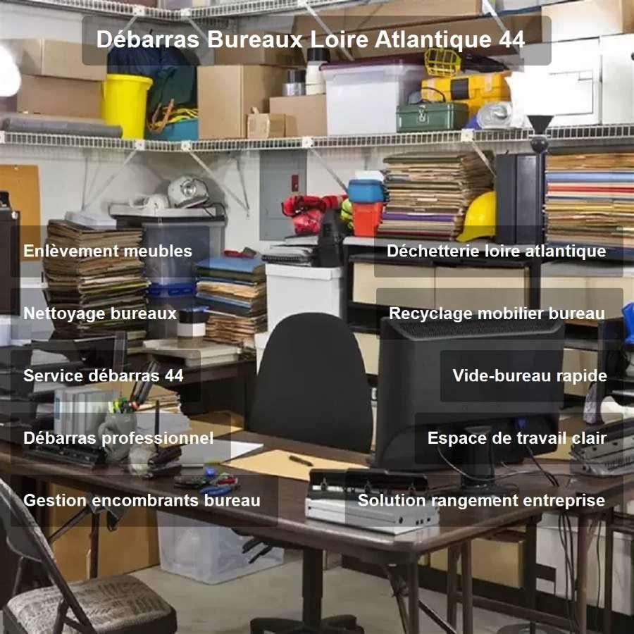 Debarras bureaux loire atlantique 45