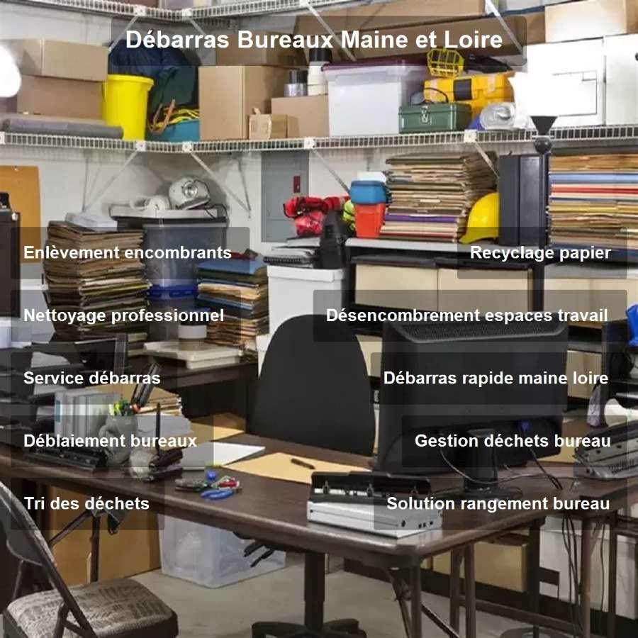 Debarras bureaux maine et loire 50