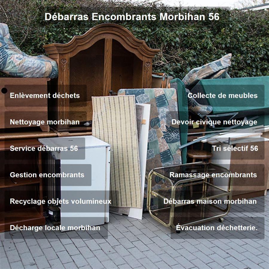 Debarras encombrants morbihan 56