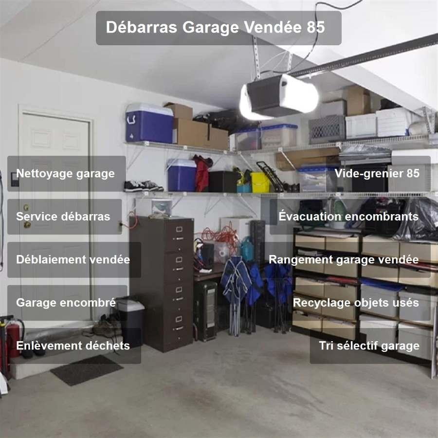 Debarras garage vendee 86