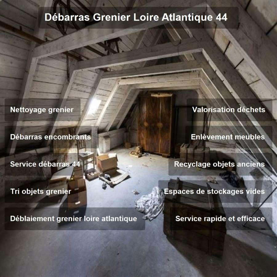 Debarras grenier loire atlantique 44