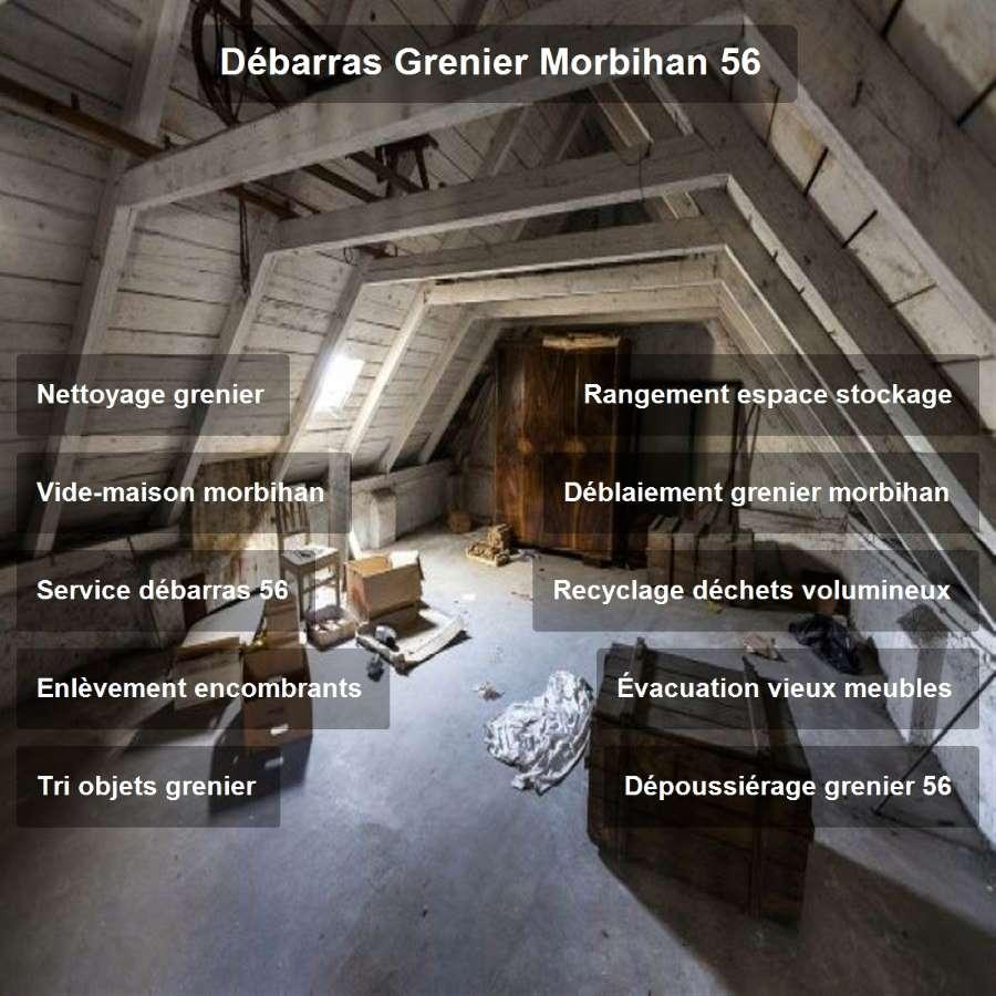 Debarras grenier morbihan 56