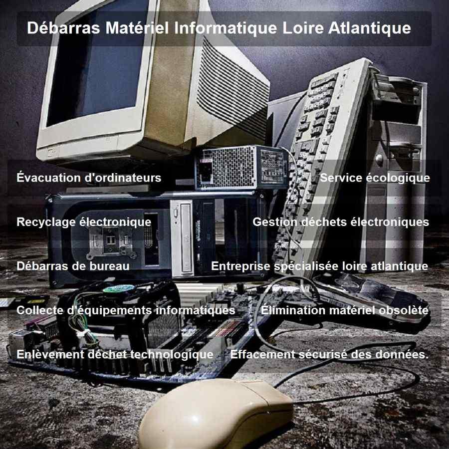 Debarras materiel informatique loire atlantique 44